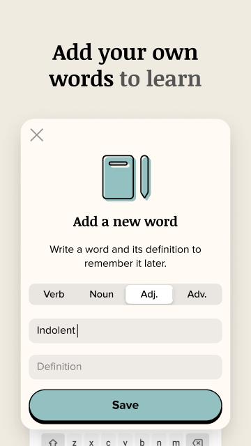 Vocabulary - Learn words daily Mod Screenshot 5
