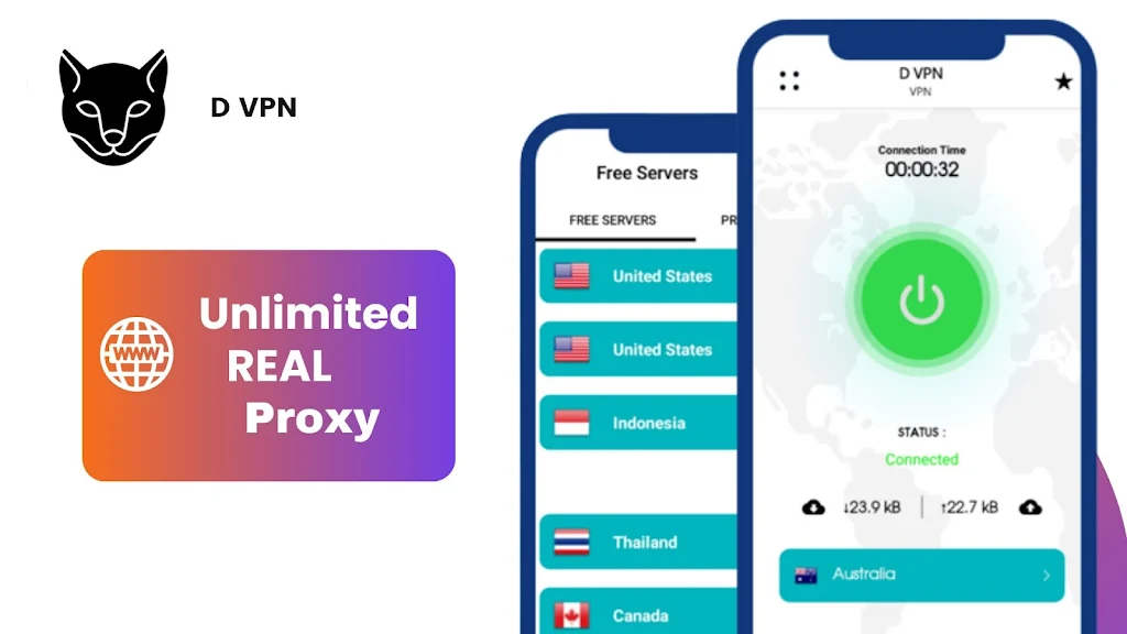 D VPN - Unlimited Proxy Vpn Screenshot 4
