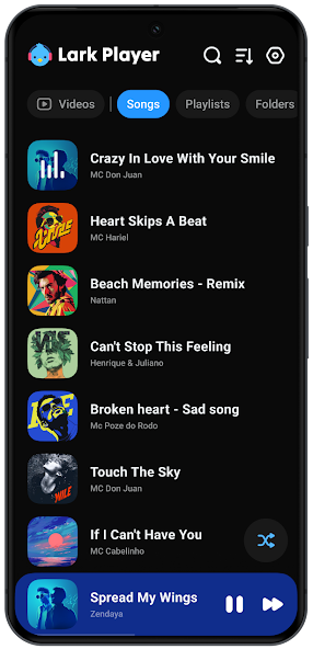 Lark Player:Music Player & MP3 Mod Screenshot 1