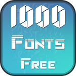 1000 Fonts Free APK