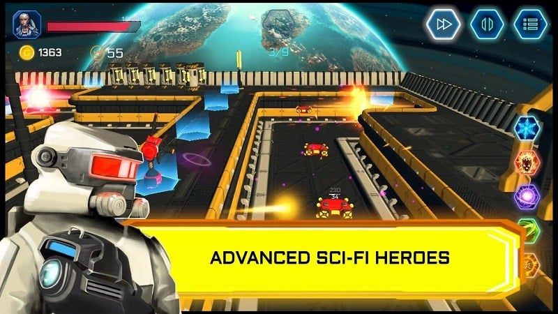 Planet TD Tower Defense Game Screenshot 4