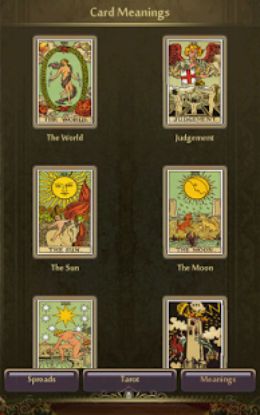 Perfect Tarot Screenshot 1