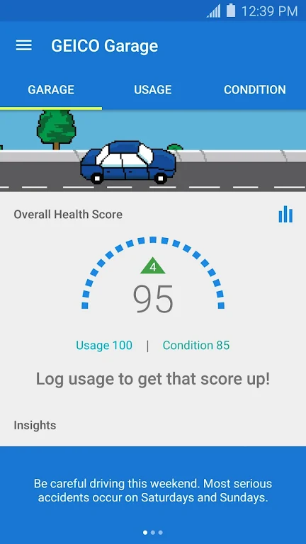GEICO Garage Screenshot 1