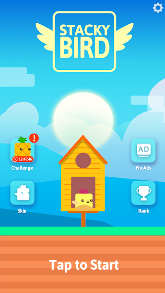 Stacky Bird: Fun Egg Dash Game Mod Screenshot 1