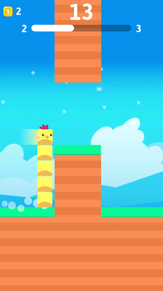 Stacky Bird: Fun Egg Dash Game Mod Screenshot 2