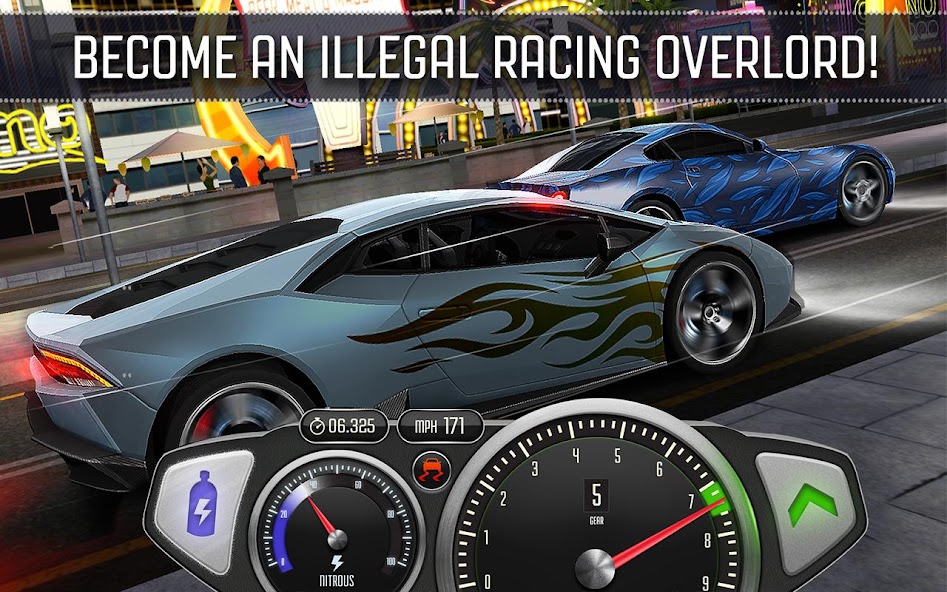 TopSpeed: Drag & Fast Racing Mod Screenshot 4