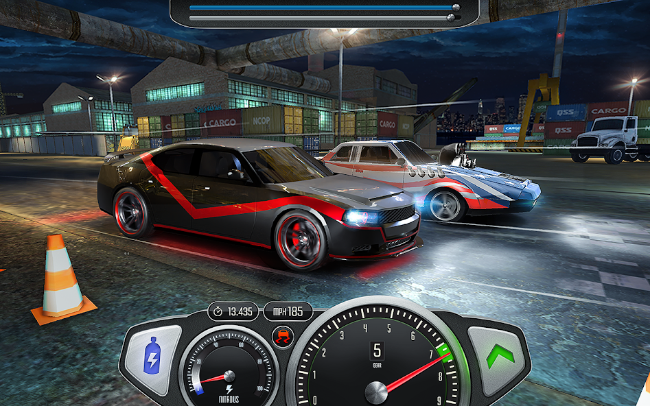 TopSpeed: Drag & Fast Racing Mod Screenshot 1