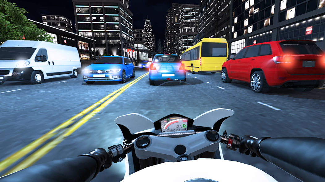 Traffic Moto Racing 2024 Mod Screenshot 1