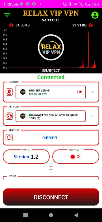 RELAX VIP VPN Screenshot 4