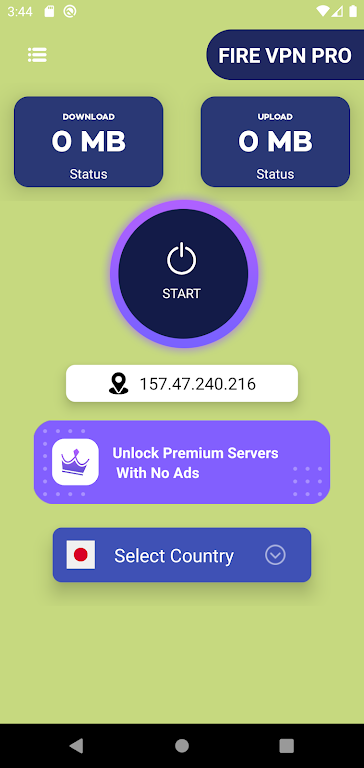 Fire VPN- Fast Premium VPN app Screenshot 2