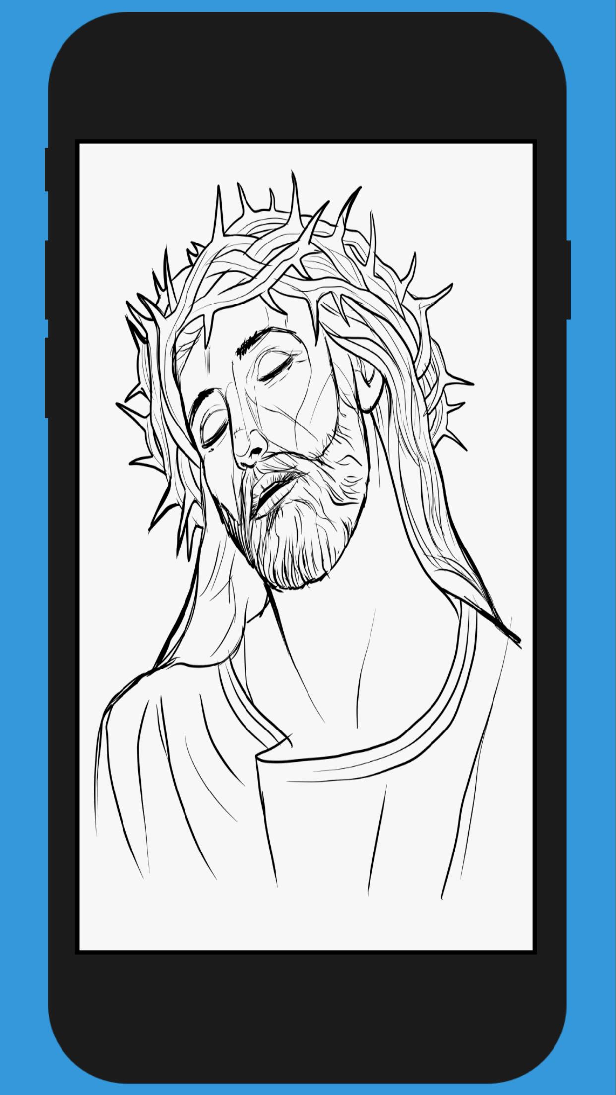 How to Draw Jesus Christ Step by Step Screenshot 1