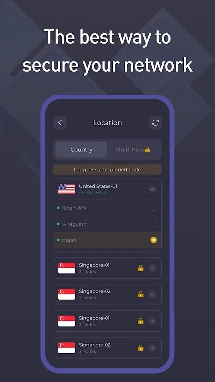 SecureWay VPN Screenshot 2