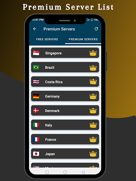 Pipra VPN - Fast & Secure VPN Screenshot 3