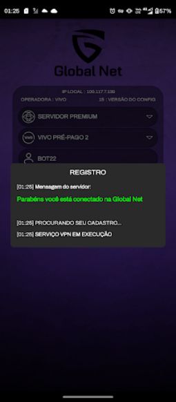 GLOBAL NET VPN 5G Screenshot 1