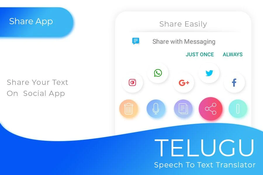 Telugu Speechpad - Voice to Text Screenshot 3