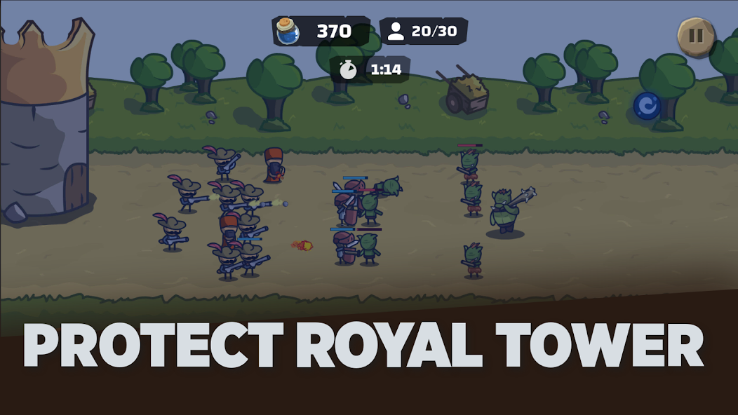 Tower Royale: Stick War Online Mod Screenshot 2