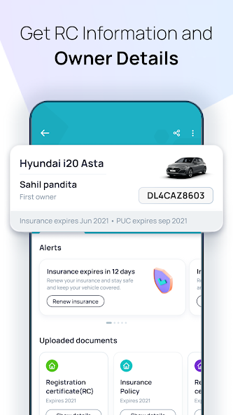 CarInfo - RTO Vehicle Info App Mod Screenshot 2