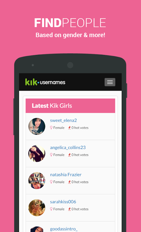 KU - Kik Usernames Screenshot 3