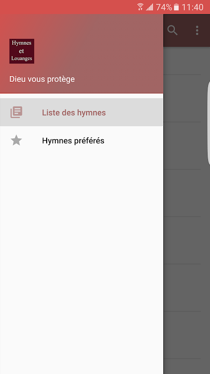 Hymnes et Louanges Screenshot 3