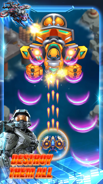 Galaxy Shooter Space Squad Mod Screenshot 2