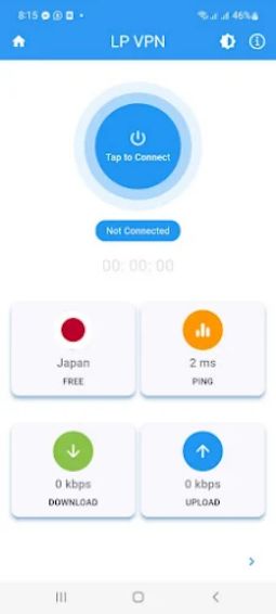 Low Ping VPN - Super Fast Screenshot 2