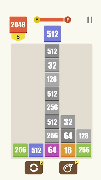 Target 2048 Mod Screenshot 2