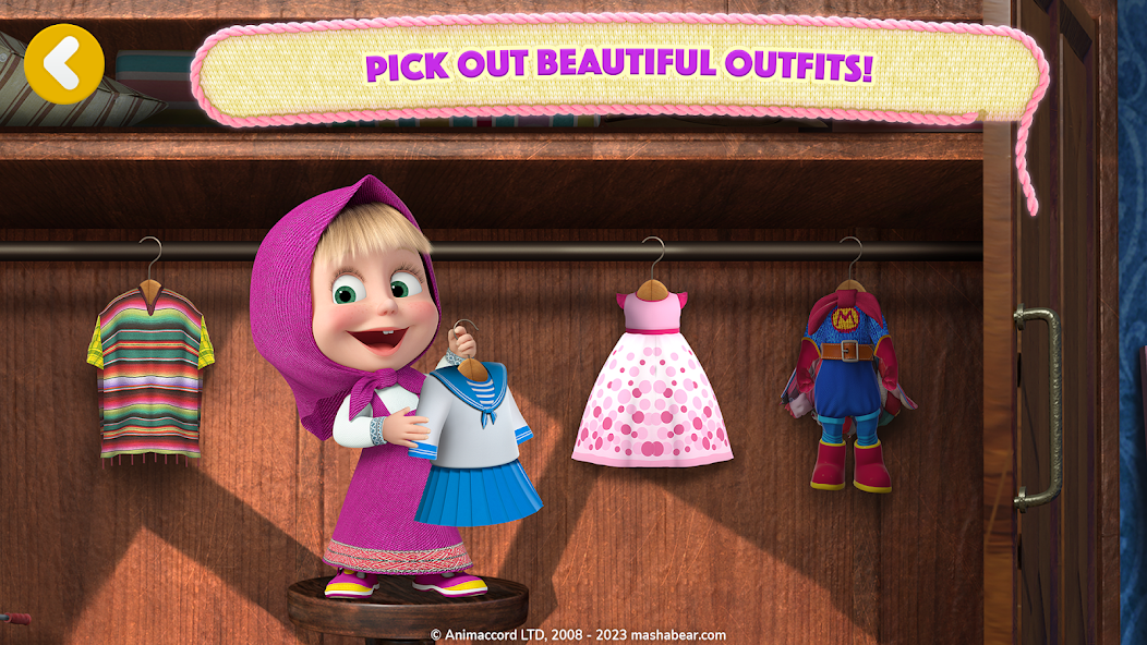 Masha and the Bear: My Friends Mod Screenshot 4