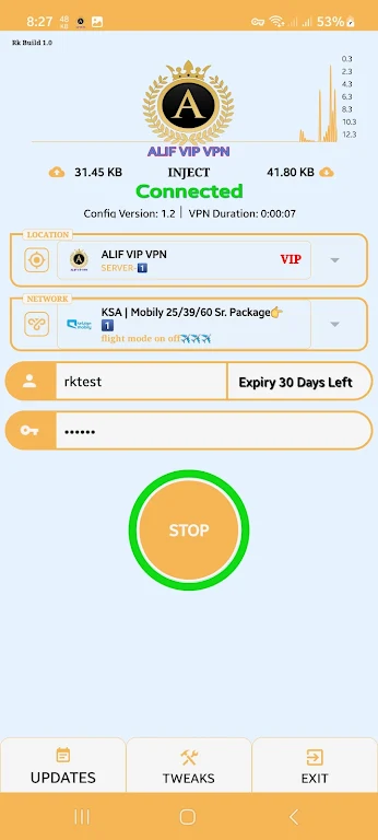 ALIF VIP VPN Screenshot 3