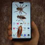 bug prank on screen Mod APK