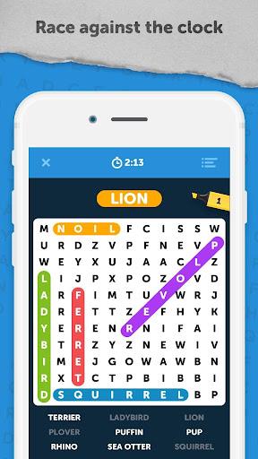 Infinite Word Search Puzzles Mod Screenshot 1