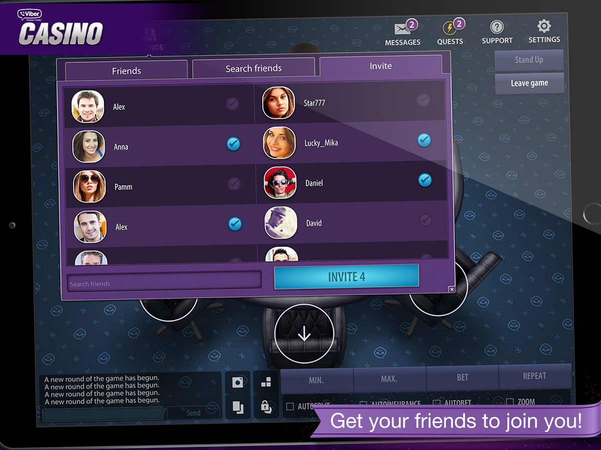 Viber Casino Screenshot 1