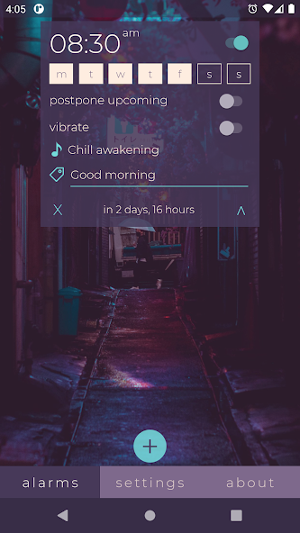 Lofi music alarm clock Mod Screenshot 1
