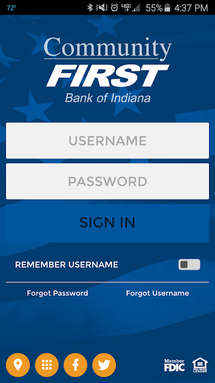 Community First Bank of IN Screenshot 1