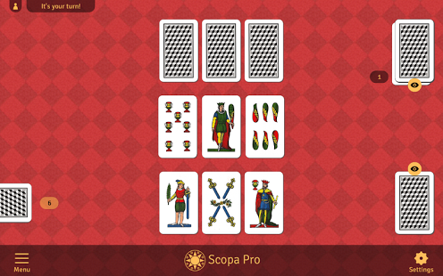 Scopa Pro Screenshot 1