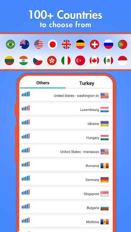 Turkey VPN-Fast Unblock Master Screenshot 3