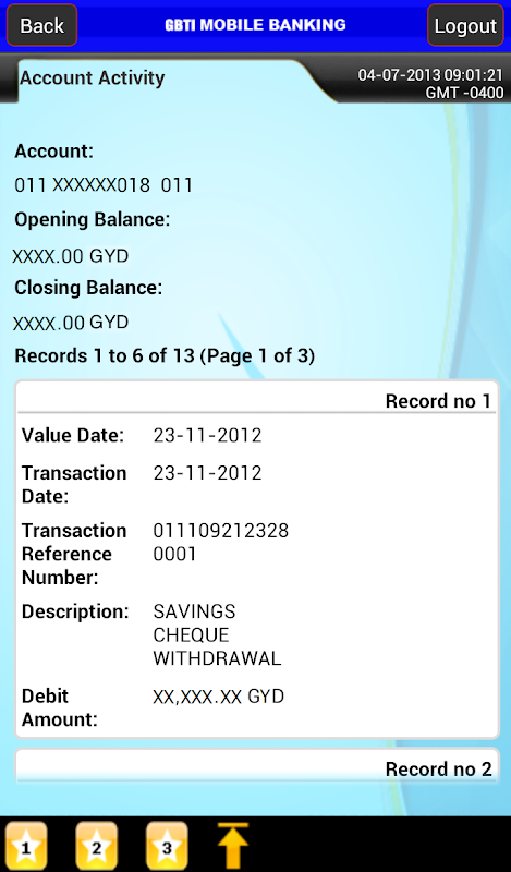 GBTI BANK Screenshot 1