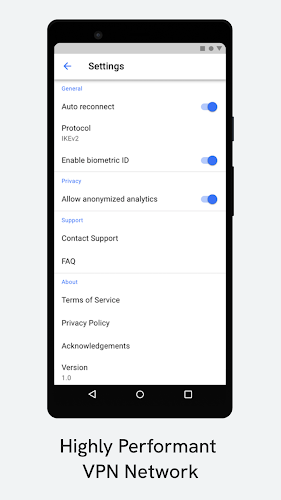 IDNotify Secure VPN Screenshot 2