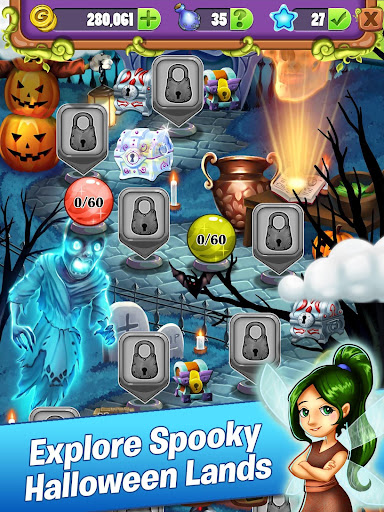 Mahjong Halloween Adventure: Monster Mania Screenshot 1