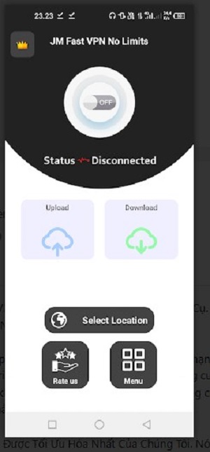 JM Fast VPN No Limits Screenshot 2