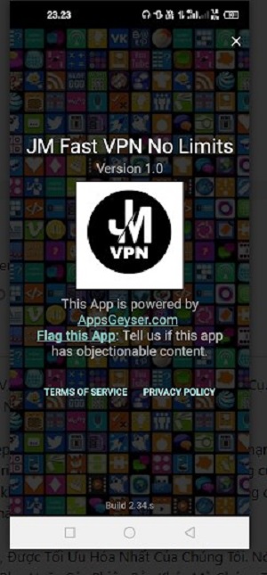 JM Fast VPN No Limits Screenshot 3