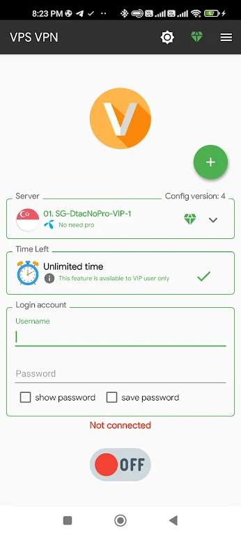VPS VPN Screenshot 1