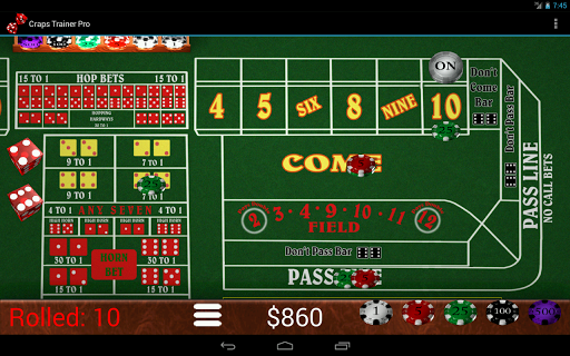 Craps Trainer Free Screenshot 4