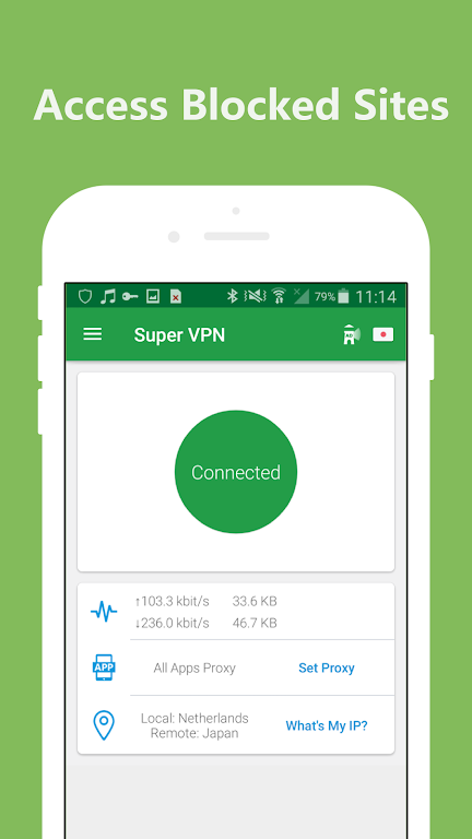 Hotspot VPN - Free VPN & Unlimited Proxy Screenshot 3