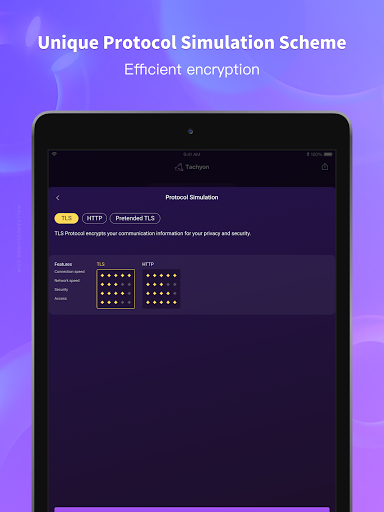 Tachyon VPN - Private Free Proxy Screenshot 2