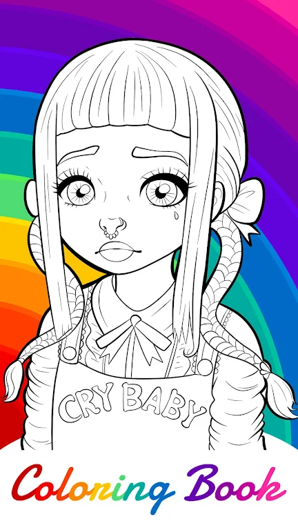 Melanie Martinez Coloring Book Screenshot 2