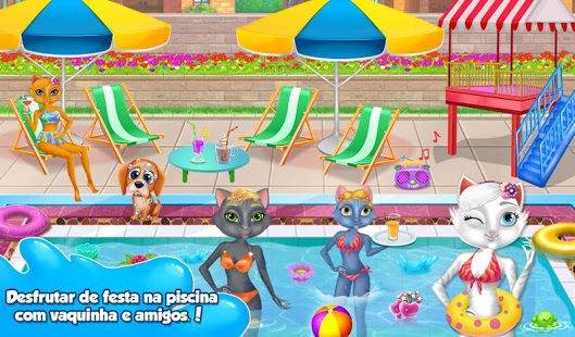 My Kitty Swimming Pool Screenshot 2