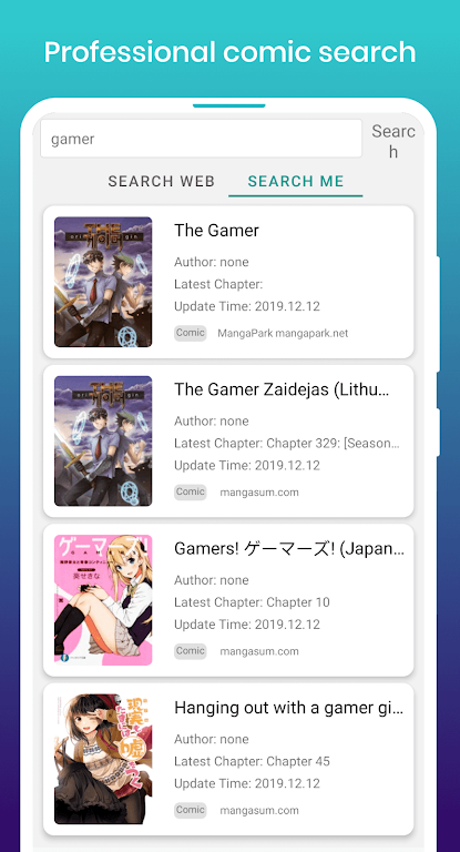 MangaBox - Manga Comics Reader Screenshot 1