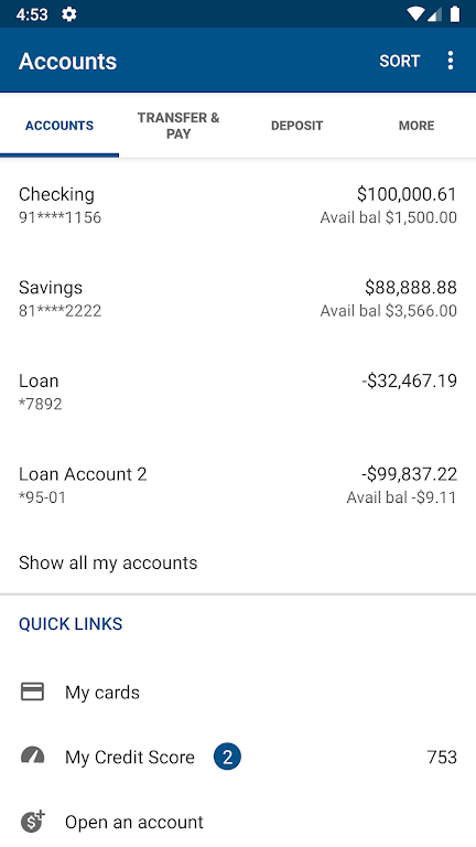 Northwest Bank Mobile Banking Screenshot 3