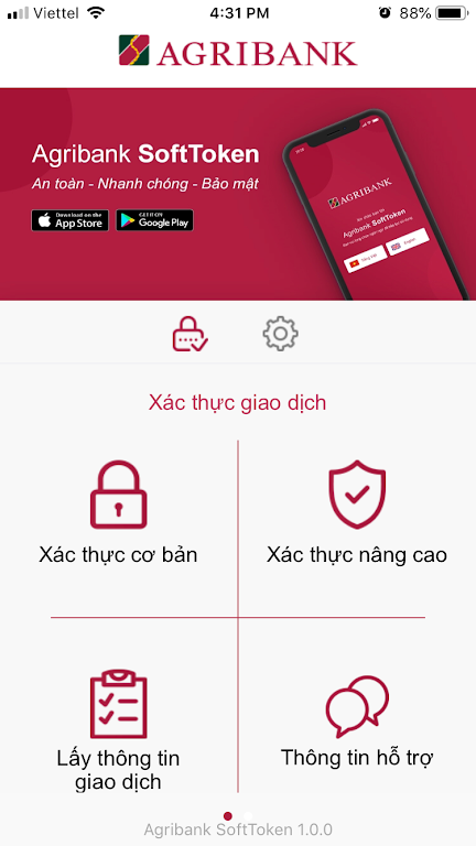 Agribank Soft Token Screenshot 2