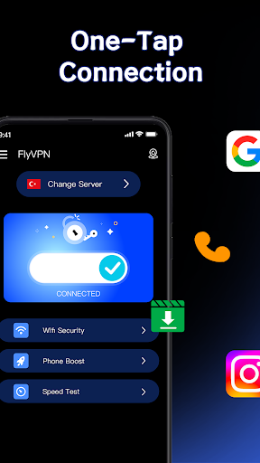 FlyVPN - Stable Booster Screenshot 1